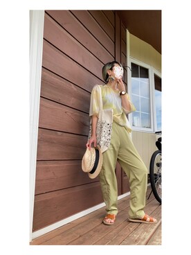 まるさん（レディース・151cm）の夏コーディネート