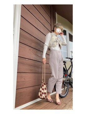 まるさん（レディース・151cm）の秋コーディネート