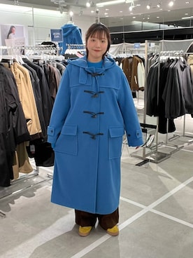 「アイテム（ダッフルコート）」を使った、ユメノさん（メンズ・164cm）の秋コーディネート