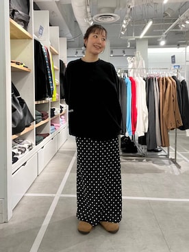 「アイテム（スウェット）」を使った、ユメノさん（メンズ・164cm・20代）の冬コーディネート