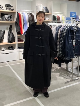 「アイテム（ダッフルコート）」を使った、ユメノさん（メンズ・164cm・20代）の秋コーディネート