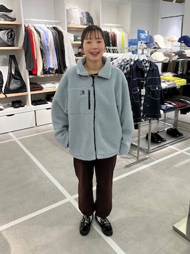 「アイテム（スウェットパンツ）」を使った、ユメノさん（メンズ・164cm）の秋コーディネート