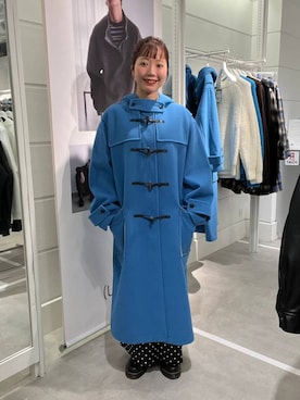 「アイテム（ダッフルコート）」を使った、ユメノさん（メンズ・164cm）の冬コーディネート