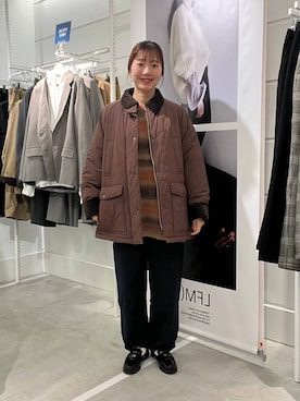 「アイテム（スウェットパンツ）」を使った、ユメノさん（メンズ・164cm・20代）の秋コーディネート