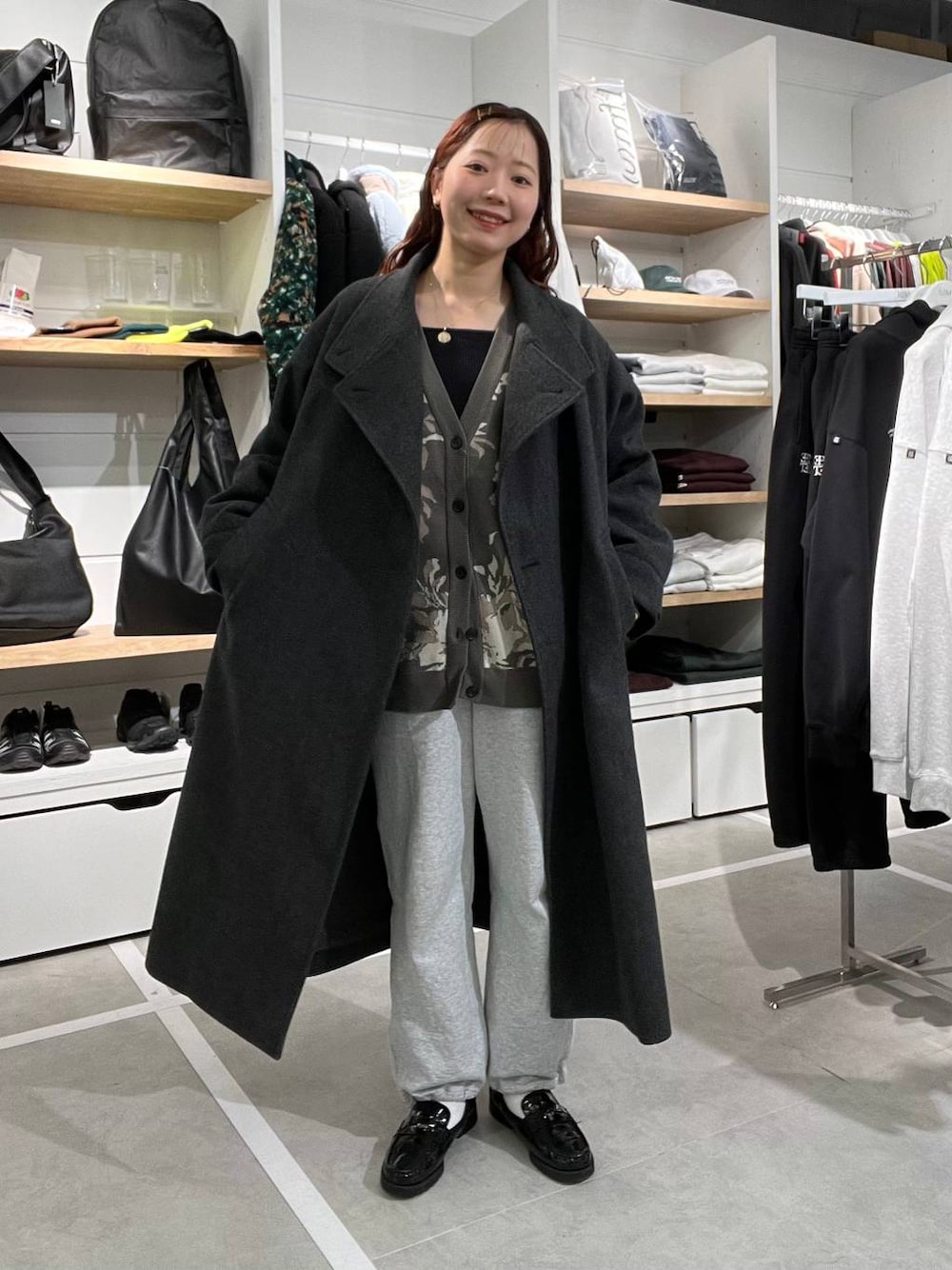 LFM(U)】ウールライクスタンドコート 494439を使ったメンズ人気