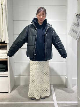 「アイテム（スカート）」を使った、ユメノさん（メンズ・164cm・20代）の秋コーディネート