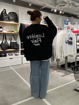 「アイテム（スウェット）」を使った、ユメノさん（メンズ・164cm・20代）の冬コーディネート