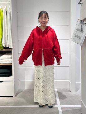 「アイテム（スウェット）」を使った、ユメノさん（メンズ・164cm・20代）の秋コーディネート