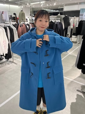 「アイテム（ダッフルコート）」を使った、ユメノさん（メンズ・164cm・20代）の秋コーディネート