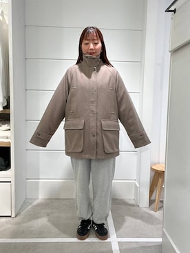 「アイテム（スウェットパンツ）」を使った、ユメノさん（メンズ・164cm・20代）の秋コーディネート