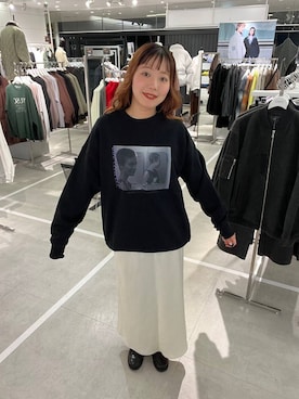 「アイテム（スカート）」を使った、ユメノさん（メンズ・164cm）の冬コーディネート