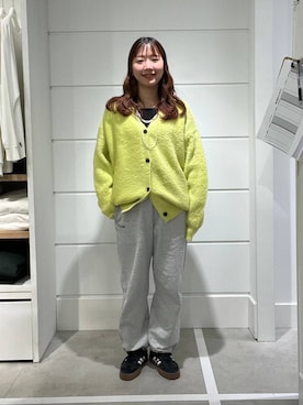 「アイテム（スウェットパンツ）」を使った、ユメノさん（メンズ・164cm・20代）の秋コーディネート