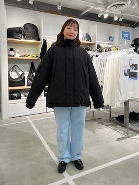 「アイテム（スウェットパンツ）」を使った、ユメノさん（メンズ・164cm・20代）の冬コーディネート