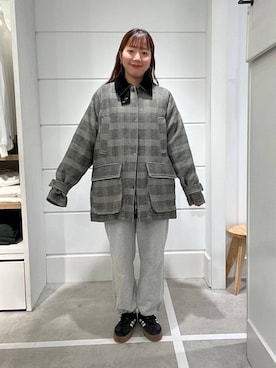 「アイテム（スウェットパンツ）」を使った、ユメノさん（メンズ・164cm・20代）の秋コーディネート