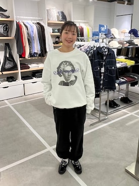 「アイテム（スウェット）」を使った、ユメノさん（メンズ・164cm・20代）の秋コーディネート