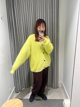 「アイテム（スウェットパンツ）」を使った、ユメノさん（レディース・164cm・20代）の秋コーディネート