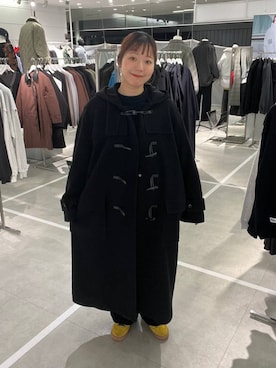 「アイテム（ダッフルコート）」を使った、ユメノさん（メンズ・164cm・20代）の秋コーディネート