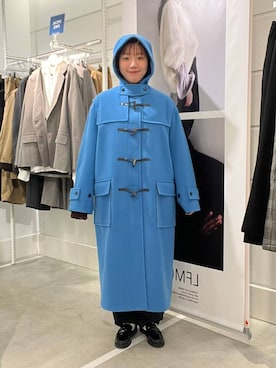 「アイテム（ダッフルコート）」を使った、ユメノさん（メンズ・164cm）の秋コーディネート