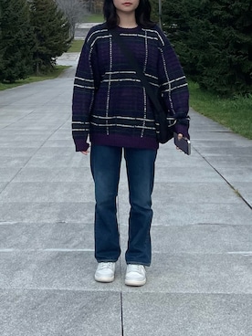 yuriさん（レディース・156cm）の冬コーディネート