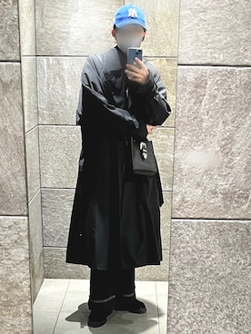「PG（ピージー）のアイテム（その他シューズ）」を使った、URAさん（メンズ・169cm）の冬コーディネート