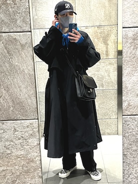 「ADER error」｜「アイテム（ジャケット/アウター）」を使った、URAさん（メンズ・169cm）の冬コーディネート