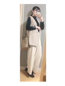 みすたさん（レディース・159cm）の春コーディネート