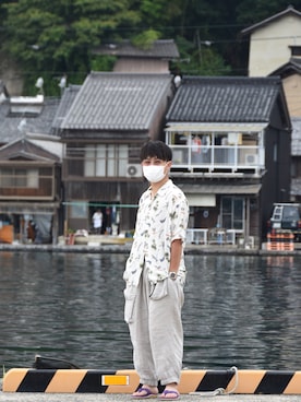 さとさん（メンズ・166cm）の夏コーディネート