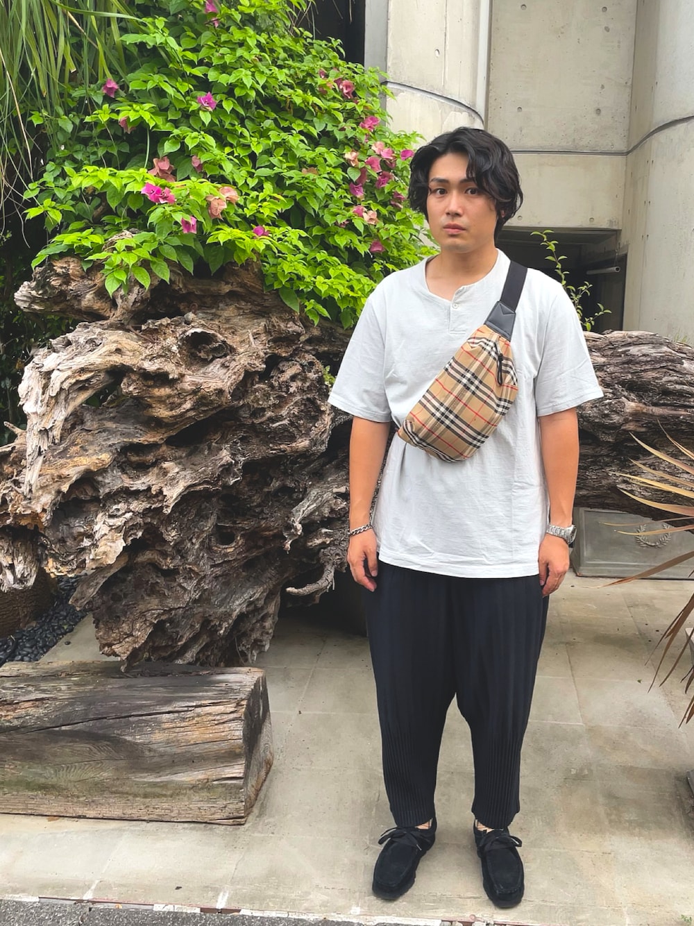 PLEATS PLEASE スラックス Pleats Please Issey Miyake Monthly Colors April straight-leg