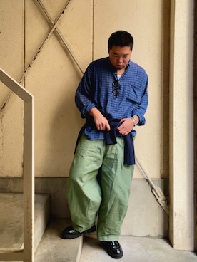 凌さん（骨格ストレート・メンズ・176cm）の秋コーディネート