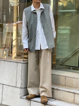「CLASS（クラス）のアイテム」を使った、Kento Atsushiさん（メンズ・180cm）の夏コーディネート