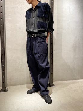 「NICHOLAS DALEY（ニコラスデイリー）のアイテム（ジャケット/アウター）」を使った、Kento Atsushiさん（メンズ・180cm）の夏コーディネート