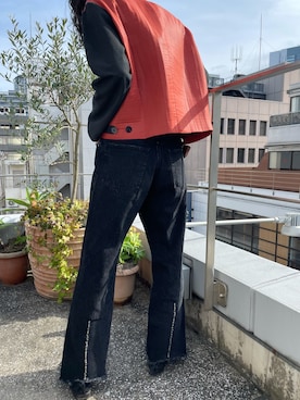 「CLAMP（クランプ）のアイテム」を使った、Kento Atsushiさん（メンズ・180cm）の秋コーディネート