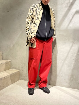 「toogood（トゥーグッド）のアイテム」を使った、Kento Atsushiさん（メンズ・180cm）の秋コーディネート