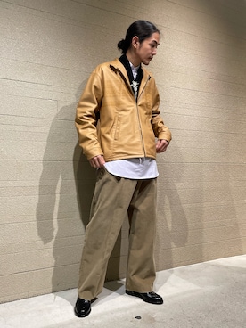 「CristaSeya （クリスタセヤ）のアイテム」を使った、Kento Atsushiさん（メンズ・180cm）の冬コーディネート