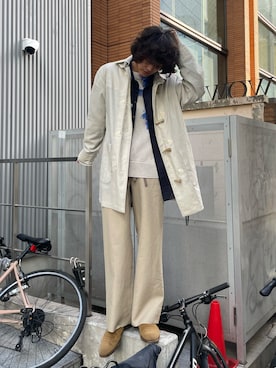 「CLASS（クラス）のアイテム」を使った、Kento Atsushiさん（メンズ・180cm）の春コーディネート