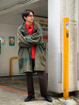 「byh」｜Kento Atsushiさん（メンズ・180cm）の夏コーディネート