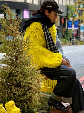 「TAIGA TAKAHASHI」｜Kento Atsushiさん（メンズ・180cm）の冬コーディネート