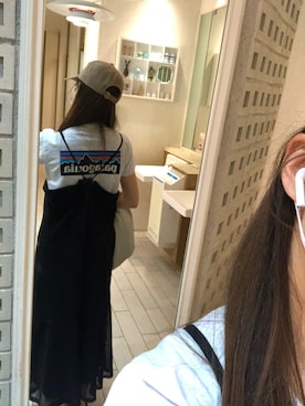「patagonia」｜「アイテム（ワンピース/ドレス）」を使った、ayakaさん（レディース・161cm）の春コーディネート
