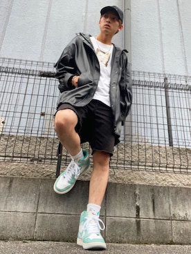 「ADER error（アーダーエラー）のアイテム（レッグウェア）」を使った、kdさん（メンズ・169cm）の夏コーディネート