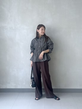 takaさん（レディース・160cm）の秋コーディネート
