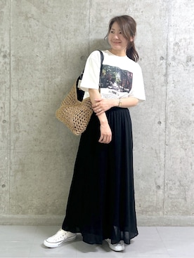 takaさん(レディース・160cm)の夏コーディネート