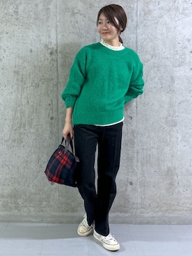 takaさん（レディース・160cm）の冬コーディネート