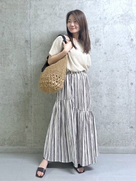 takaさん(レディース・160cm)の夏コーディネート