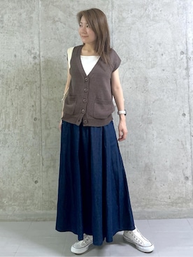 takaさん(レディース・160cm)の夏コーディネート