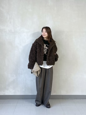 takaさん(レディース・160cm)の冬コーディネート
