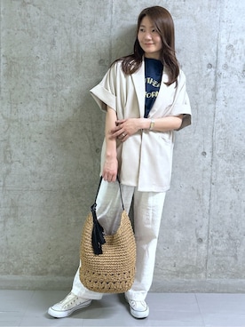 takaさん(レディース・160cm)の夏コーディネート