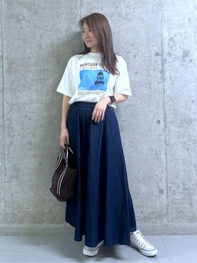 takaさん(レディース・160cm)の夏コーディネート