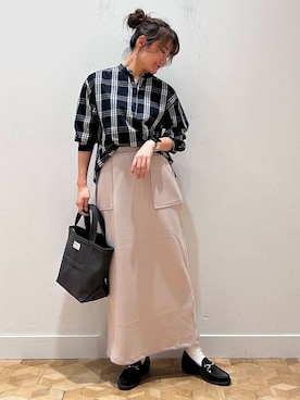 「ORCIVAL（オーシバル）のアイテム」を使った、takaさん（レディース・160cm）の秋コーディネート