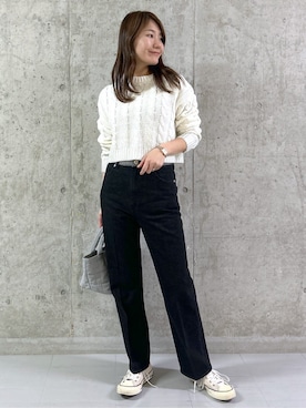 takaさん（レディース・160cm）の冬コーディネート