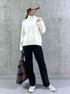 takaさん（レディース・160cm）の冬コーディネート